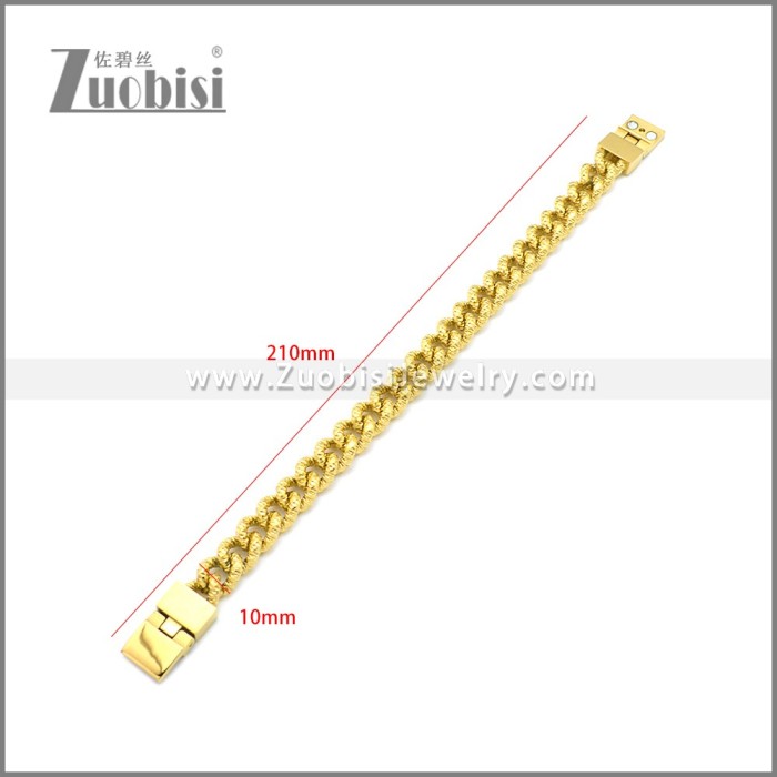 Stainless Steel Bracelet b009991G