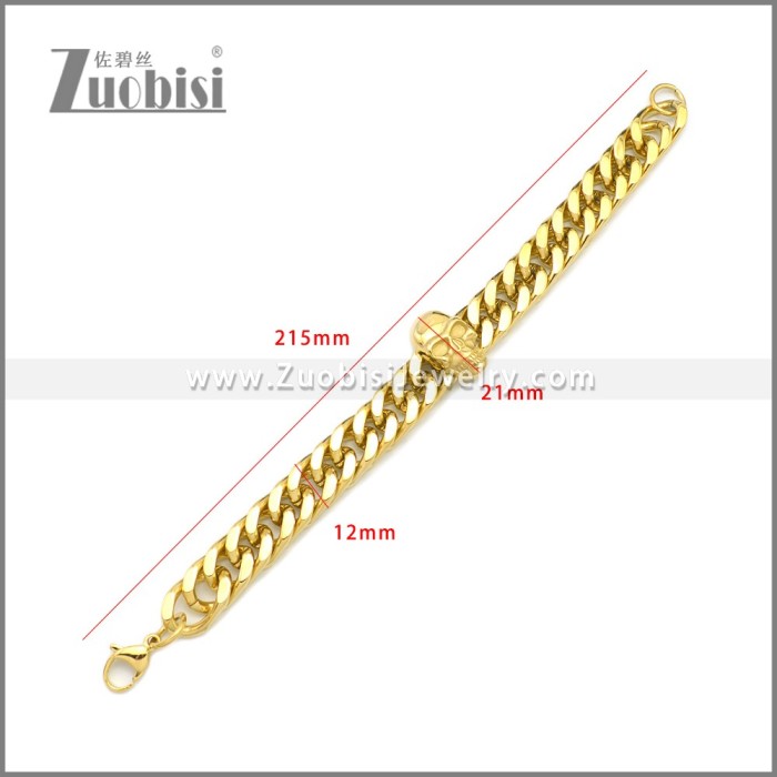 Stainless Steel Bracelet b010036G