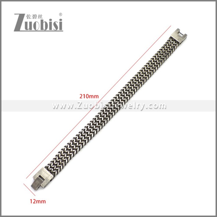Stainless Steel Bracelet b009992A