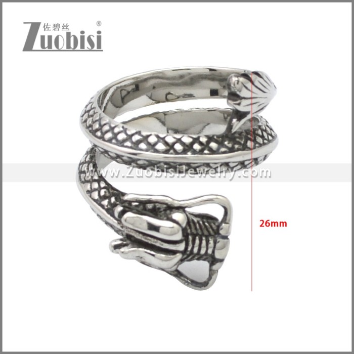 Stainless Steel Ring r008764SA
