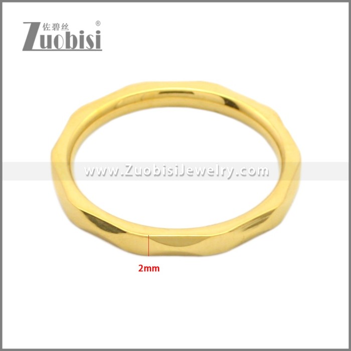 Stainless Steel Ring r008758G