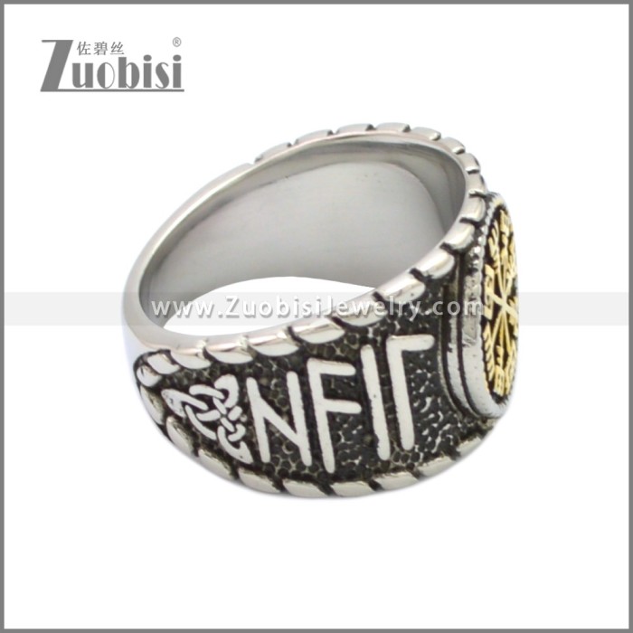 Stainless Steel Ring r008748SAG