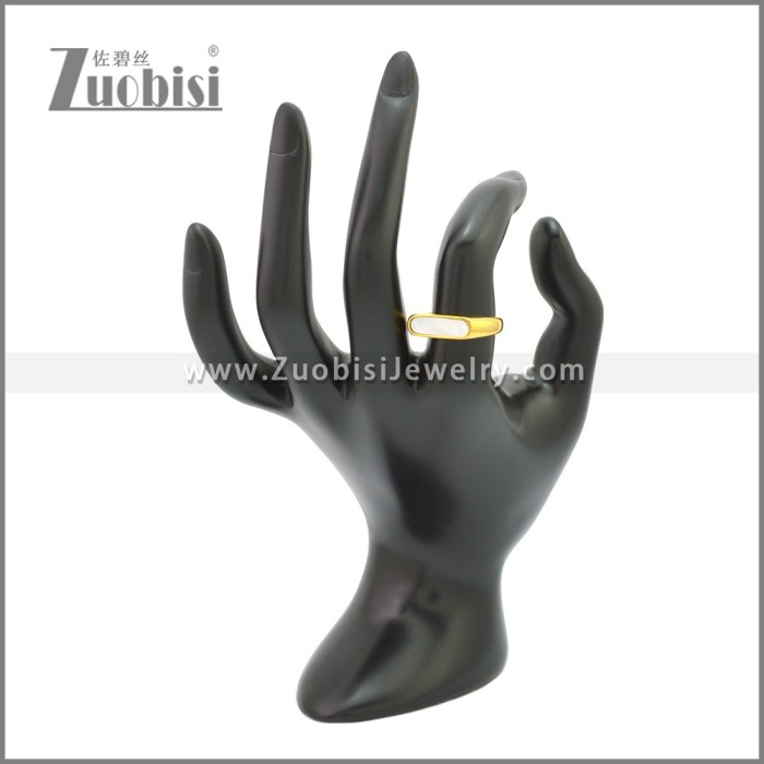 Stainless Steel Ring r008760G