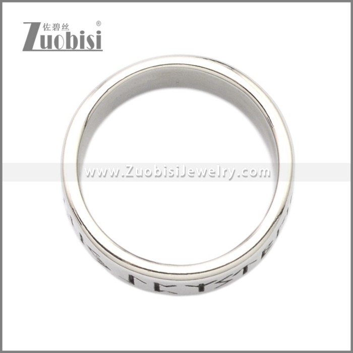 Stainless Steel Norse Viking Symbol Ring r008751S