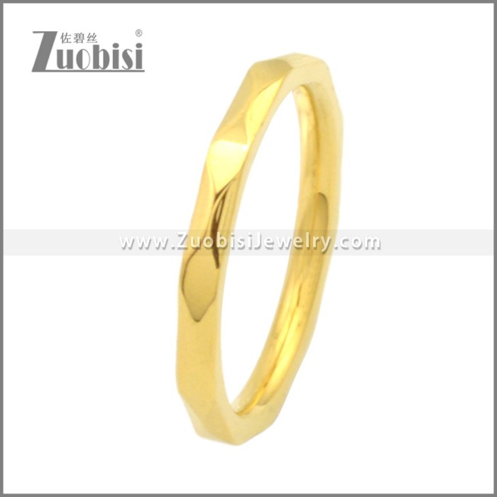 Stainless Steel Ring r008758G
