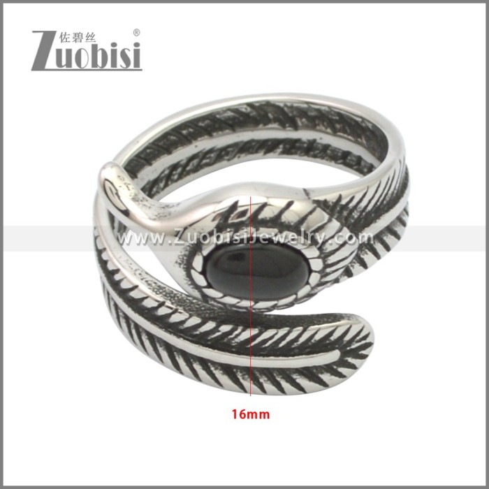 Stainless Steel Ring r008763SA1