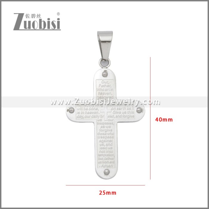 Stainless Steel Pendant p010940S