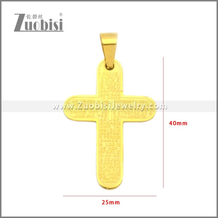 Stainless Steel Pendant p010941G
