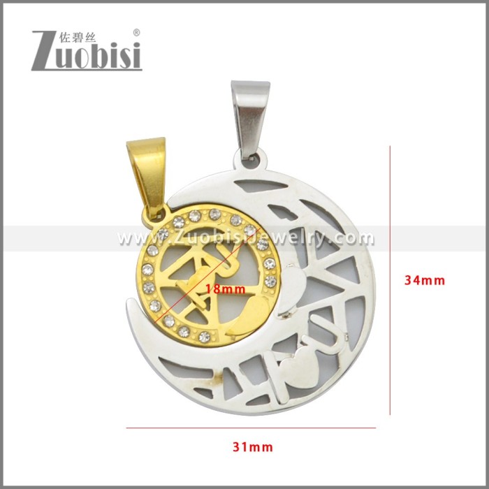 Stainless Steel Pendant p010937SG