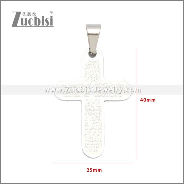 Stainless Steel Pendant p010941S
