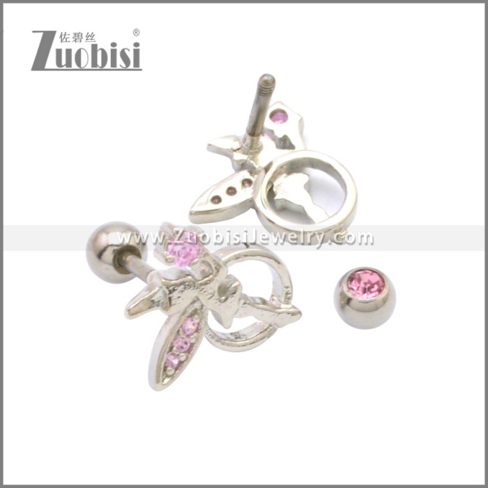 Stainless Steel Earring e002176S2