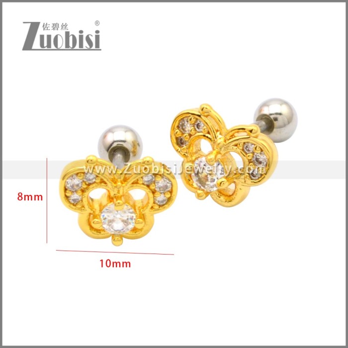 Stainless Steel Earring e002177G