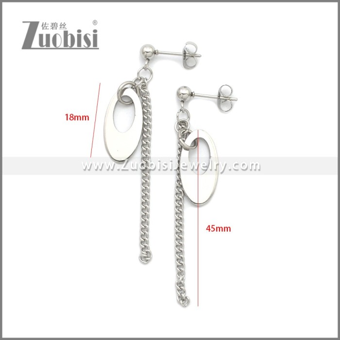 Stainless Steel Earring e002190S