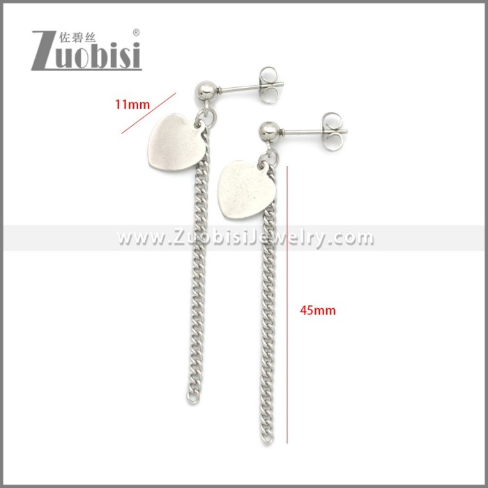 Stainless Steel Earring e002195S