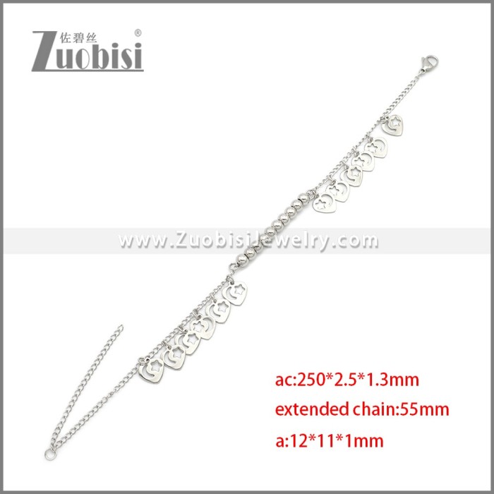 Stainless Steel Anklets ac000113S