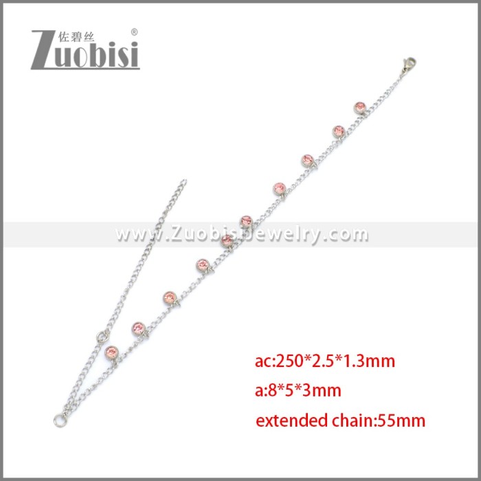 Stainless Steel Anklets ac000134S4