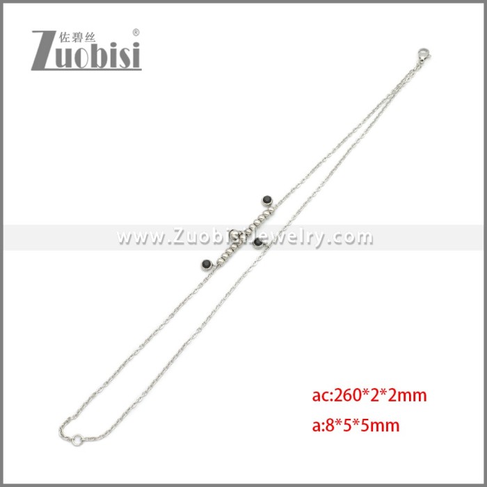 Stainless Steel Anklets ac000126S3