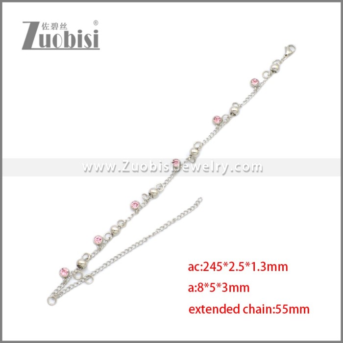 Stainless Steel Anklets ac000133S3