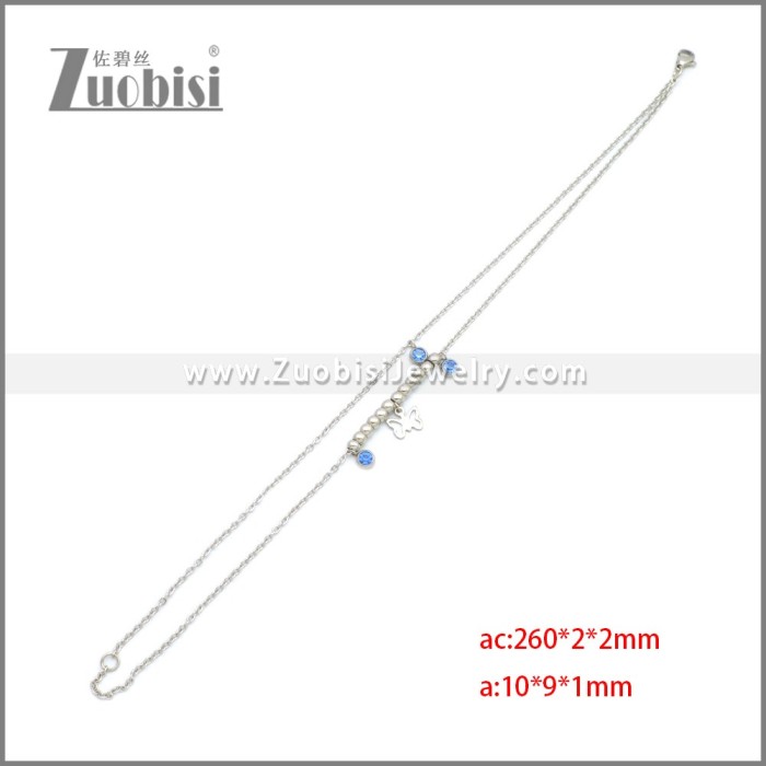 Stainless Steel Anklets ac000125S1