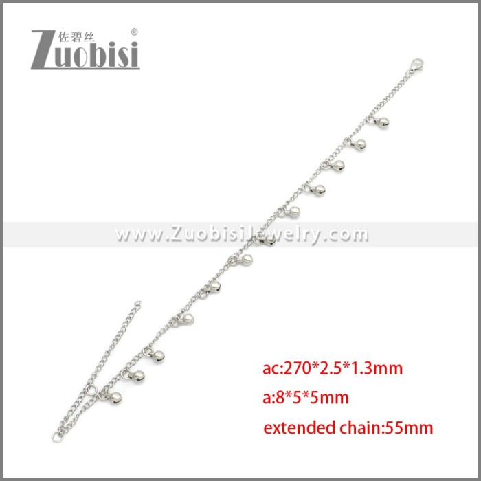 Stainless Steel Anklets ac000141S