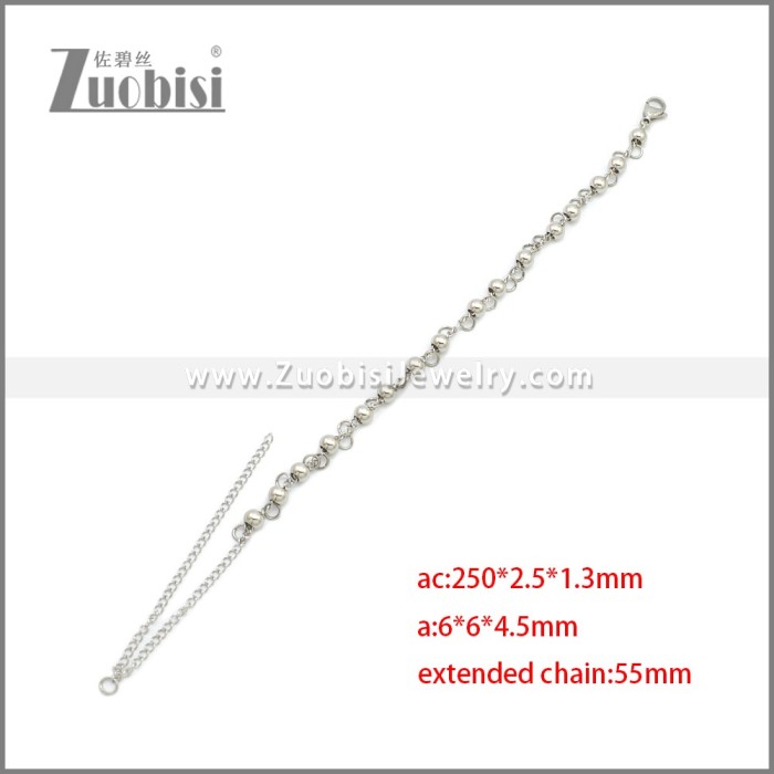 Stainless Steel Anklets ac000132S