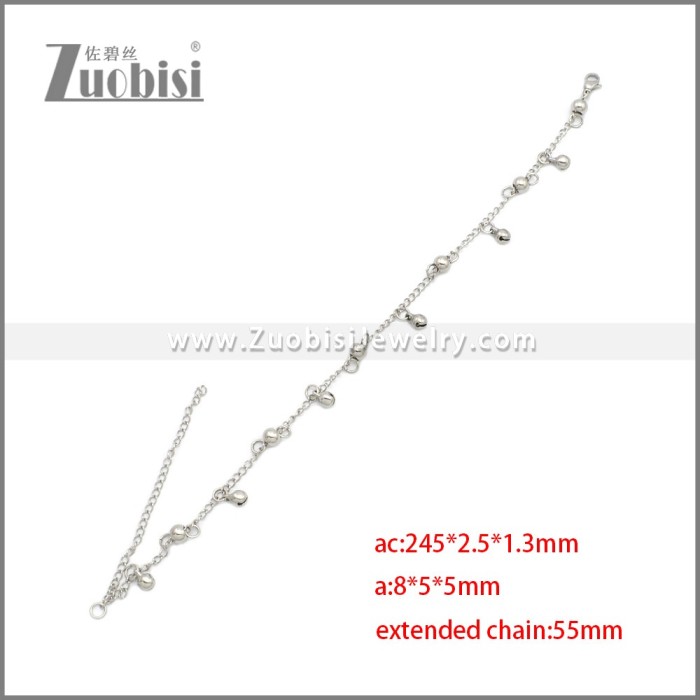 Stainless Steel Anklets ac000142S