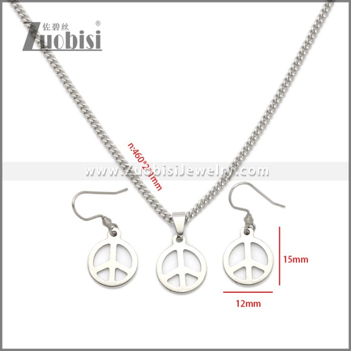 Stainless Steel Jewelry Sets s002962S