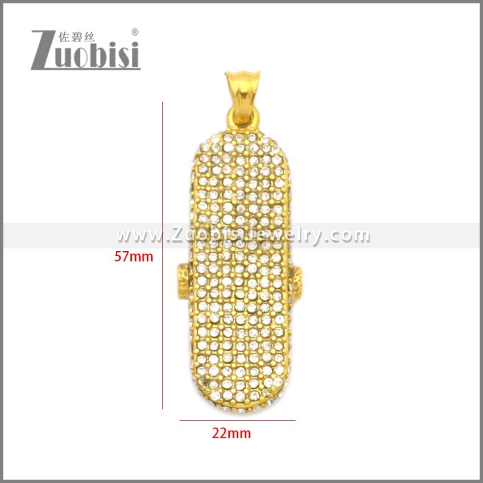 Stainless Steel Pendant p010985G