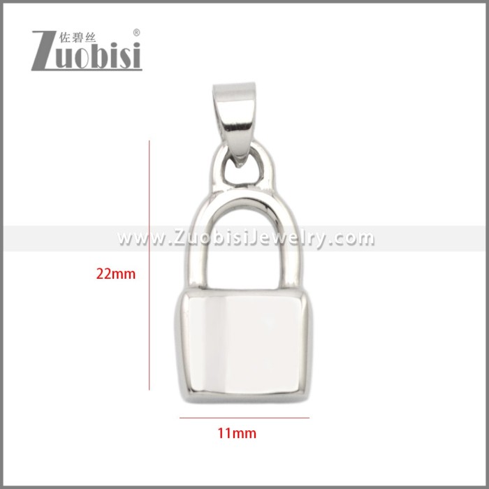 Stainless Steel Pendant P010988S