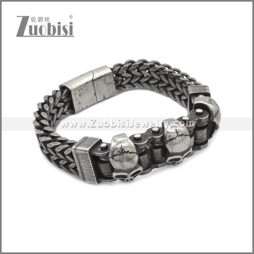 Stainless Steel Bracelet b010082A