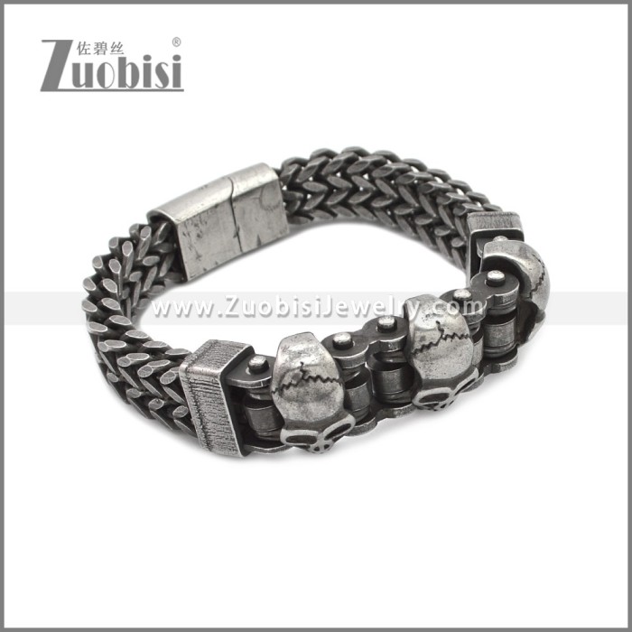 Stainless Steel Bracelet b010082A