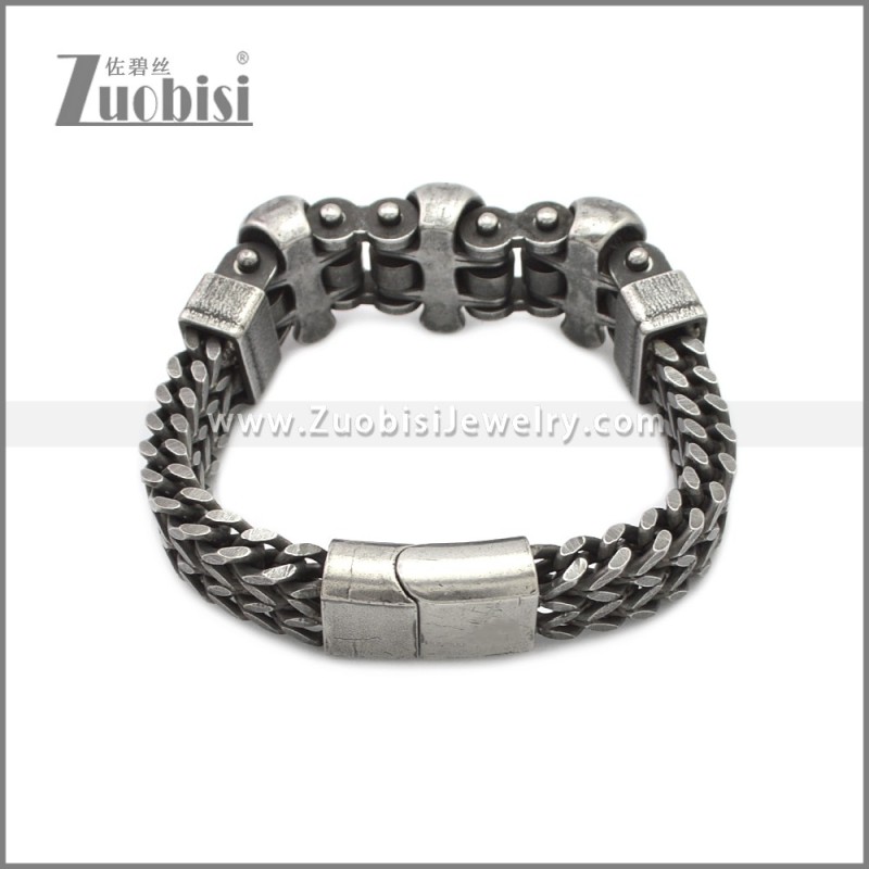 Stainless Steel Bracelet b010082A