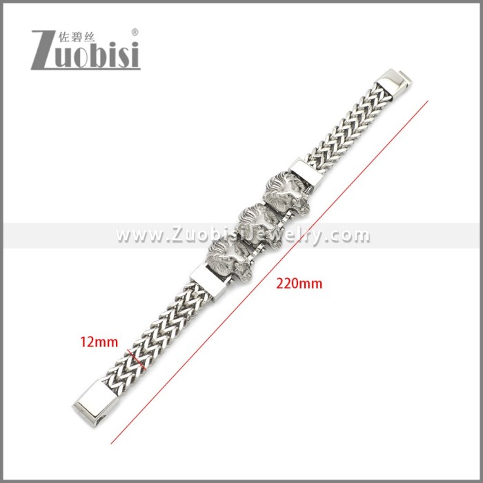 Stainless Steel Bracelet b010078S