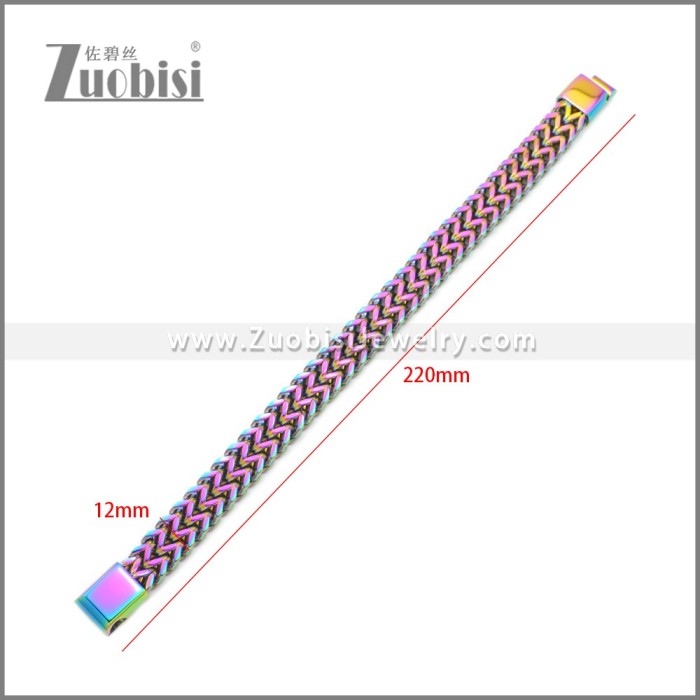 Stainless Steel Bracelet b010084C