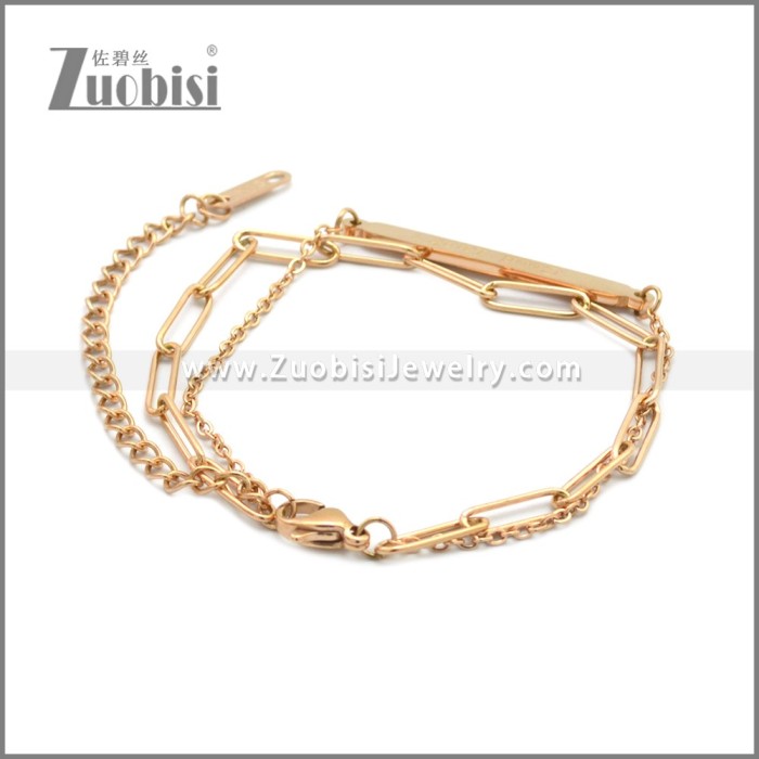 Stainless Steel Bracelet b010066R