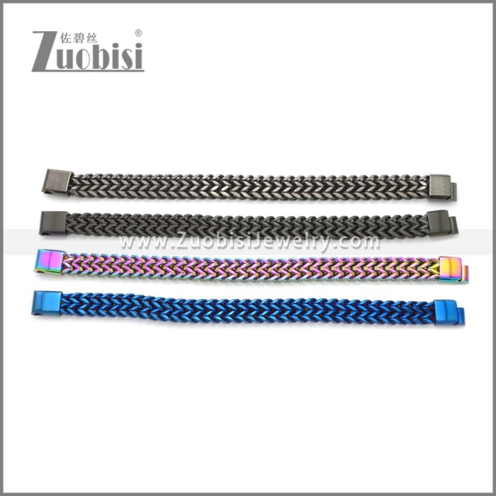 Stainless Steel Bracelet b010084A