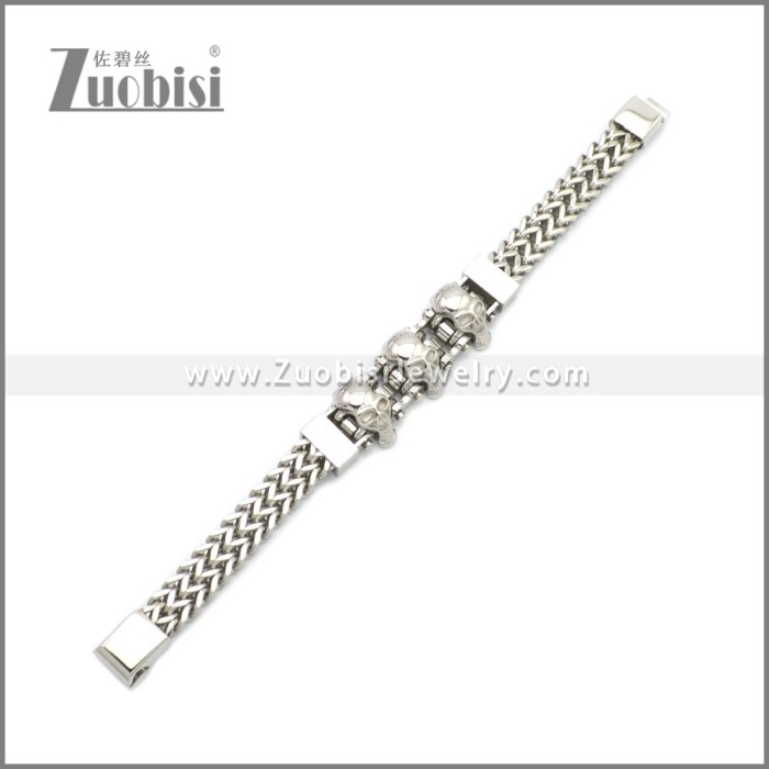 Stainless Steel Bracelet b010082S