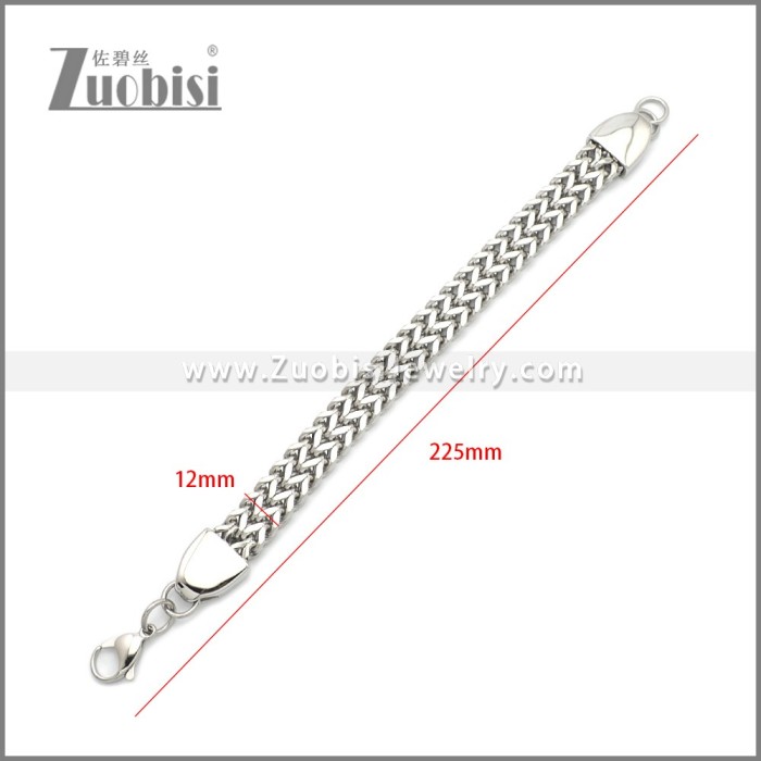 Stainless Steel Bracelet b010081S