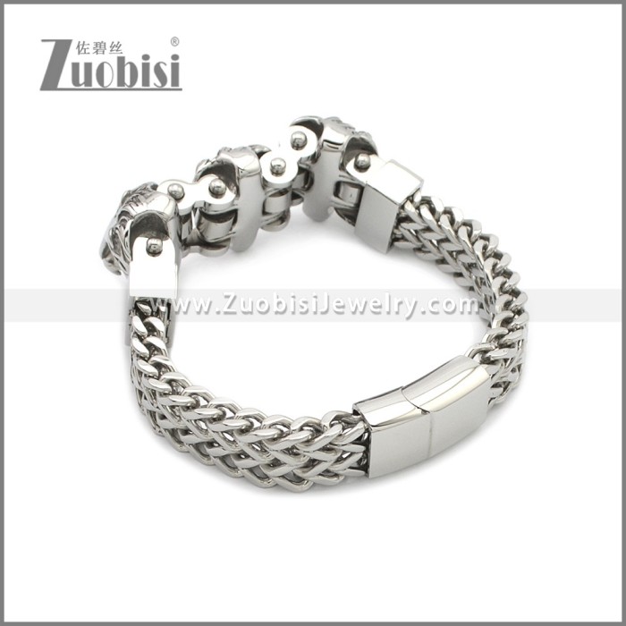 Stainless Steel Bracelet b010078S