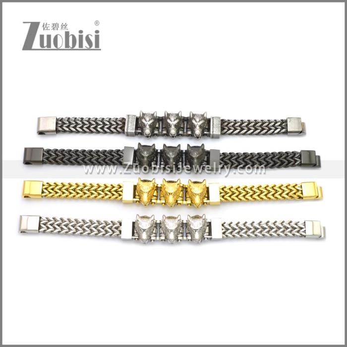 Stainless Steel Bracelet b010080A