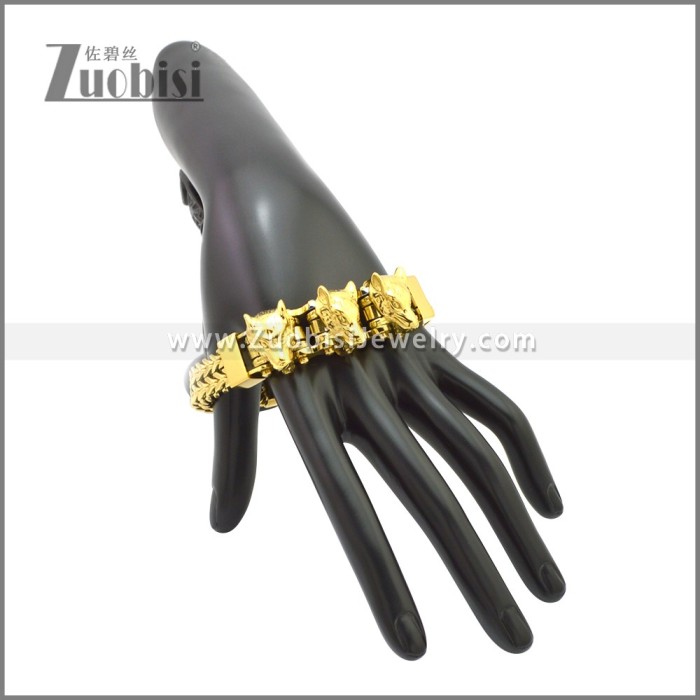 Stainless Steel Bracelet b010080G
