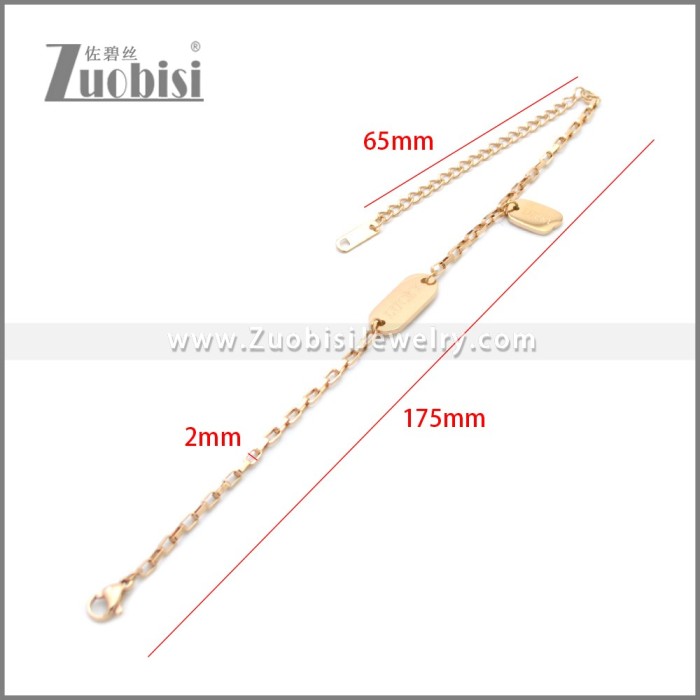 Stainless Steel Bracelet b010071R