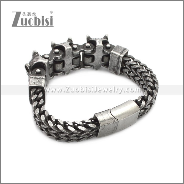 Stainless Steel Bracelet b010080A