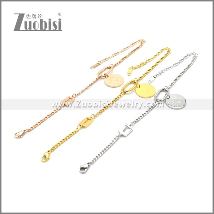 Stainless Steel Bracelet b010073S
