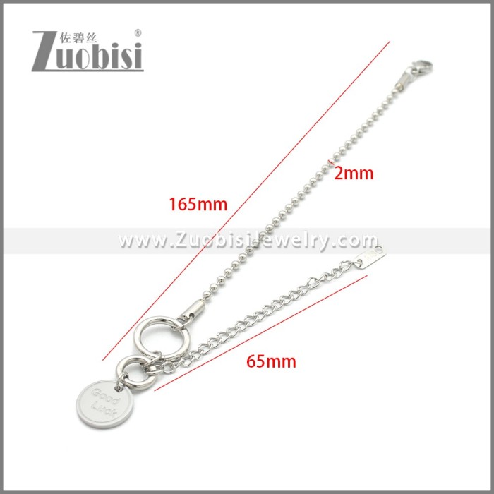 Stainless Steel Bracelet b010074S