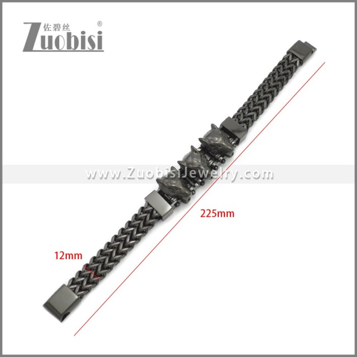 Stainless Steel Bracelet b010080H
