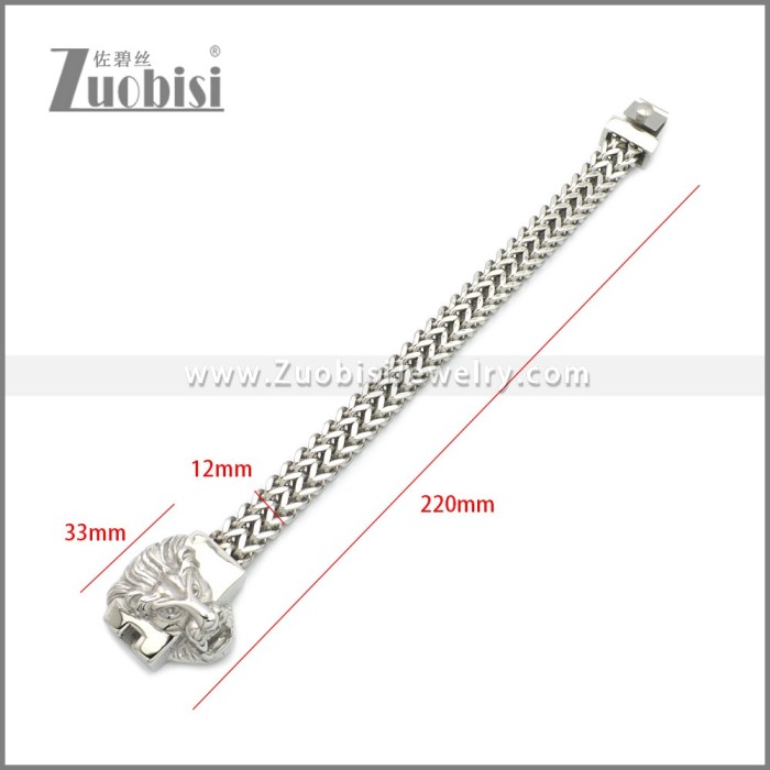 Stainless Steel Bracelet b010077S