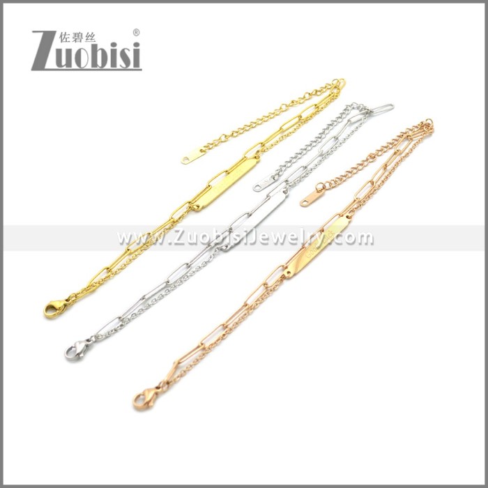 Stainless Steel Bracelet b010066G