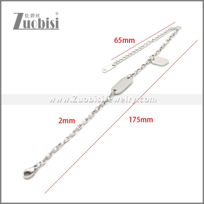 Stainless Steel Bracelet b010071S