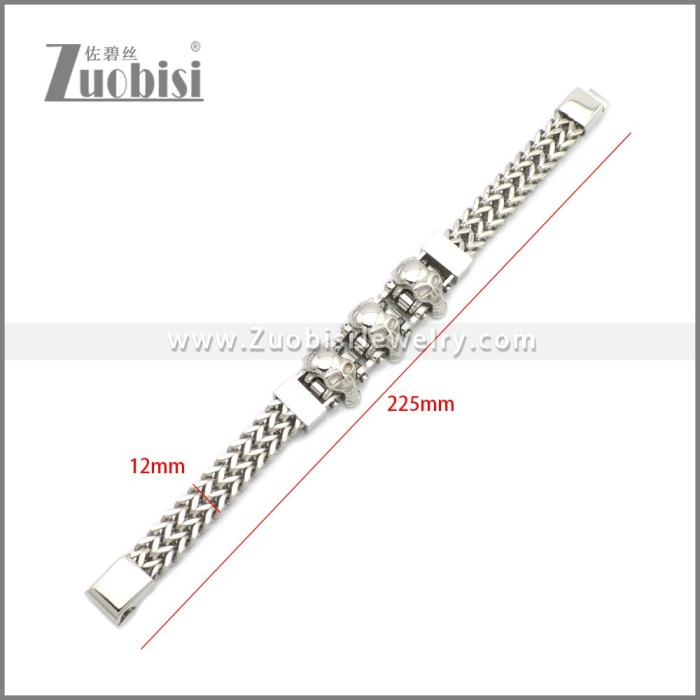 Stainless Steel Bracelet b010082S